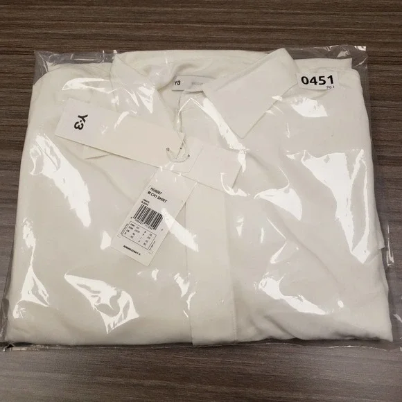 adidas x Y-3 Silky Taffeta Button Down Shirt - Picture 9 of 14